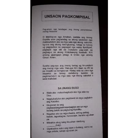Confession Guide Cebuano .